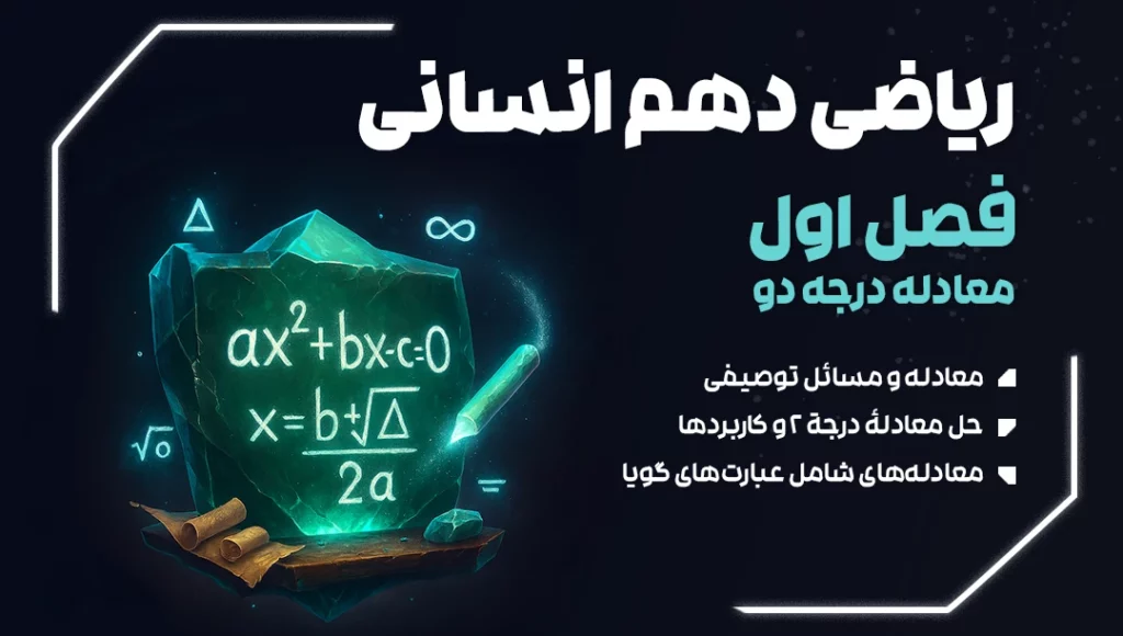 Mathematics education for the 10th grade of humanities, first semester