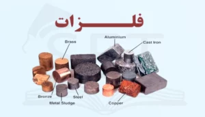 فلزات و ویژگی های آن ها